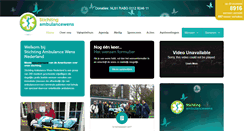 Desktop Screenshot of ambulancewens.nl